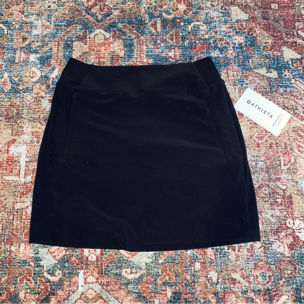 Black Black Brooklyn Skort 16 inch